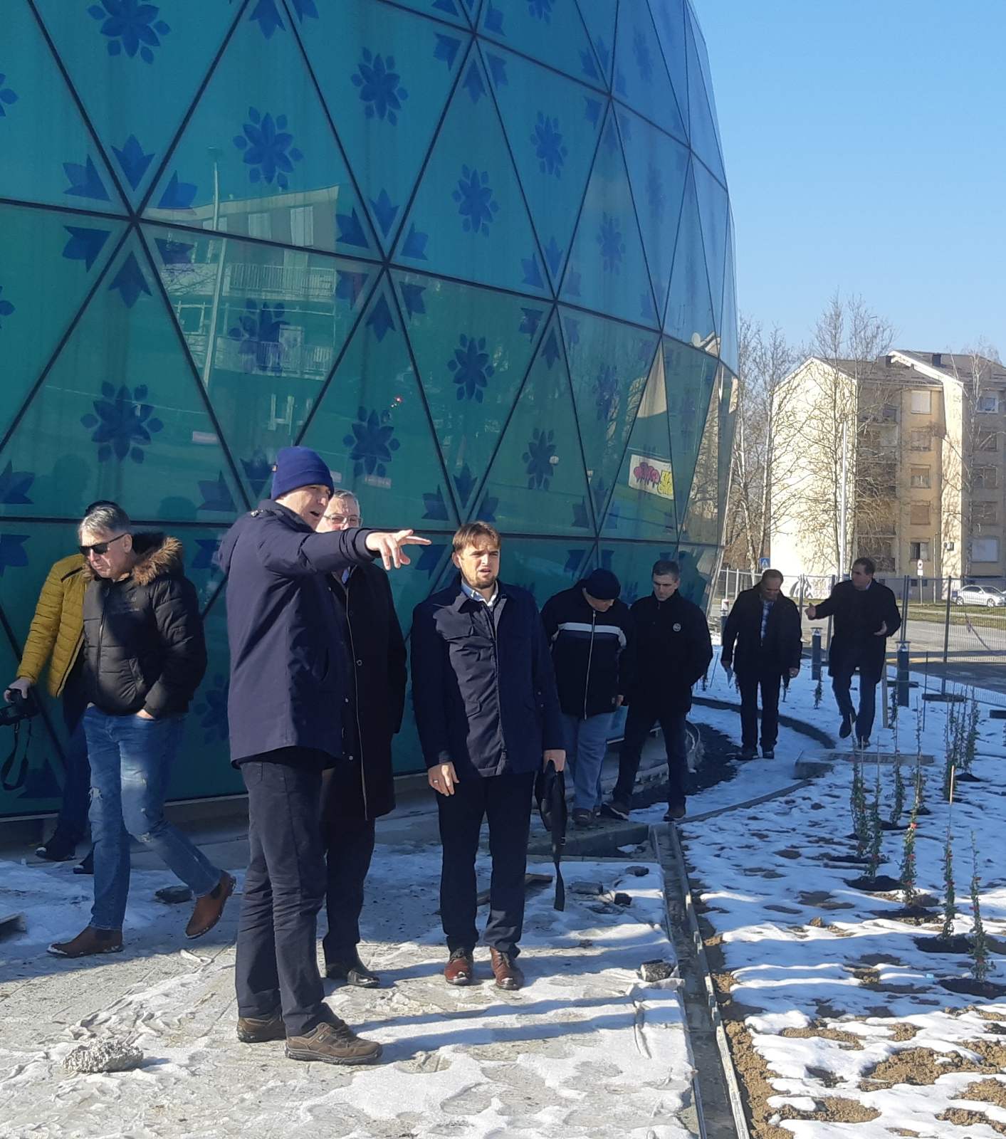 obilazak gradilištea IKC-a Sisak