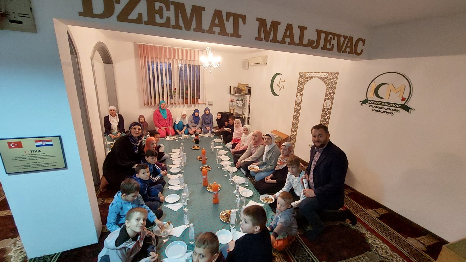 mektepski iftar u džematu Maljevac