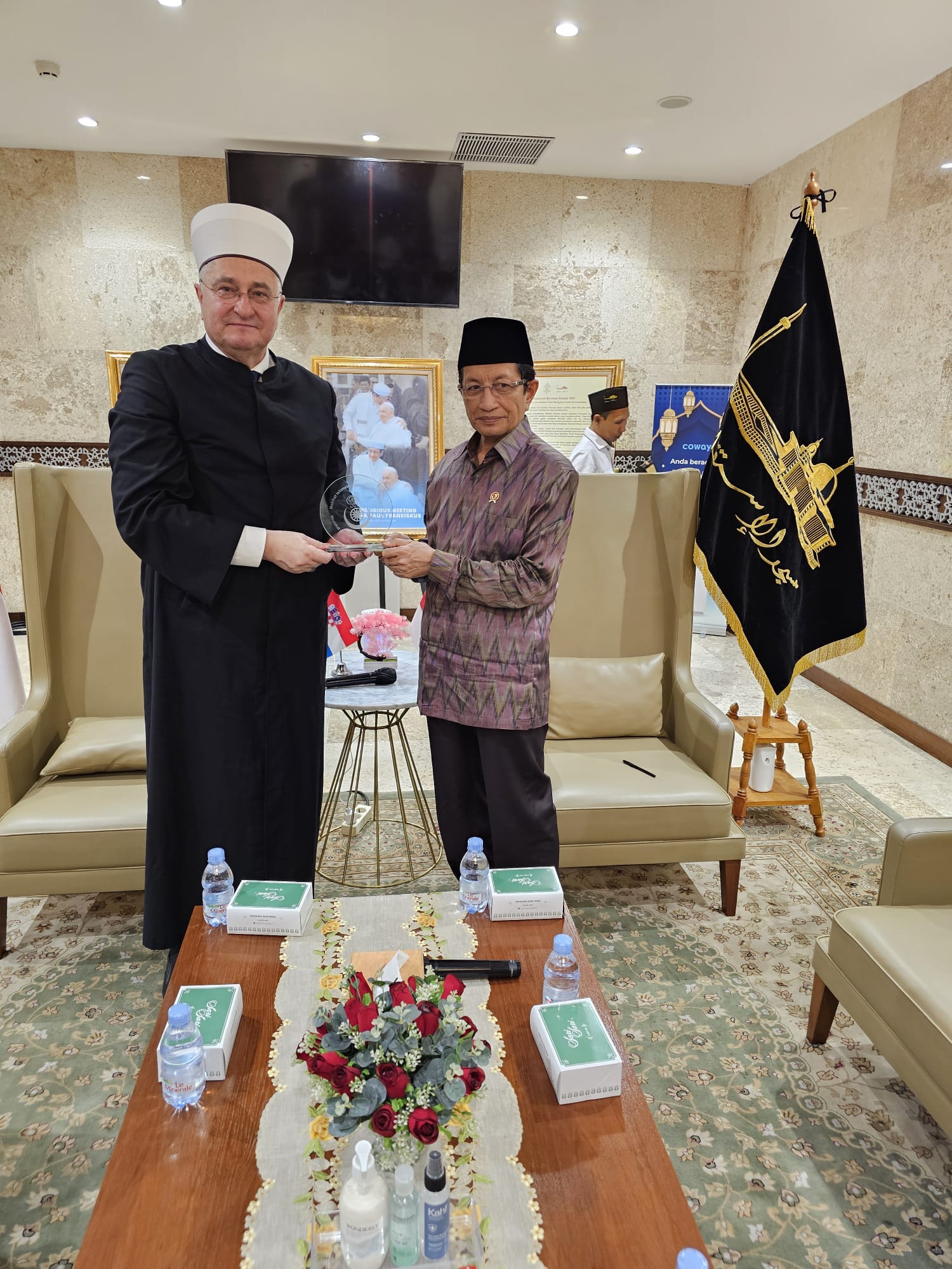 muftija Hasanović i dr. Nasiruddin Omar