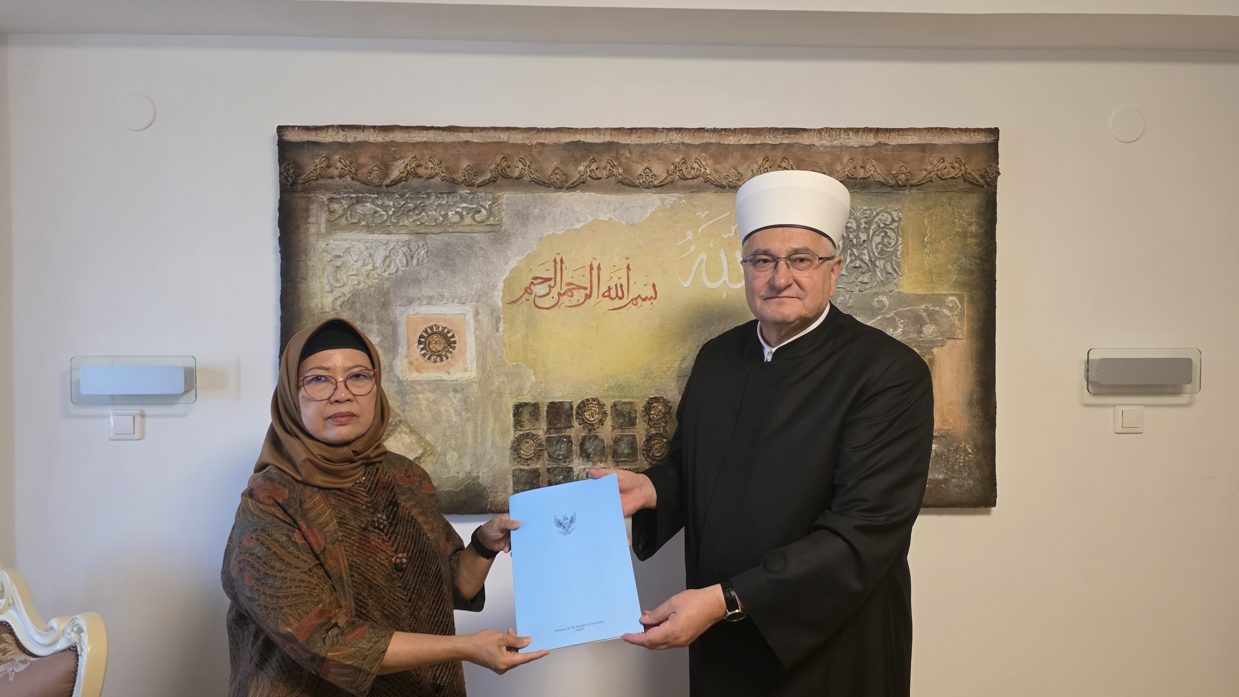 Muftija Hasanović primio veleposlanicu Indonezije